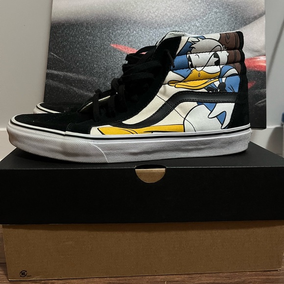 Vans Other - Mickey and Friends Vans Skate high size 10.5